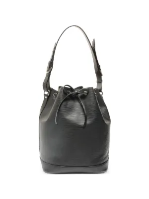 Louis Vuitton Pre-Owned 1999 Epi Petit Noe Bucket Bag | Black