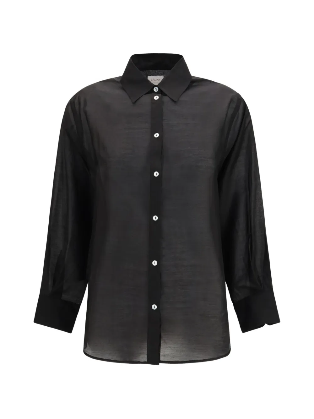 Cruna Yvonne long-sleeved shirt - Schwarz