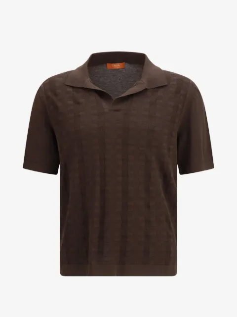 Cruna playera tipo polo tejida Levante