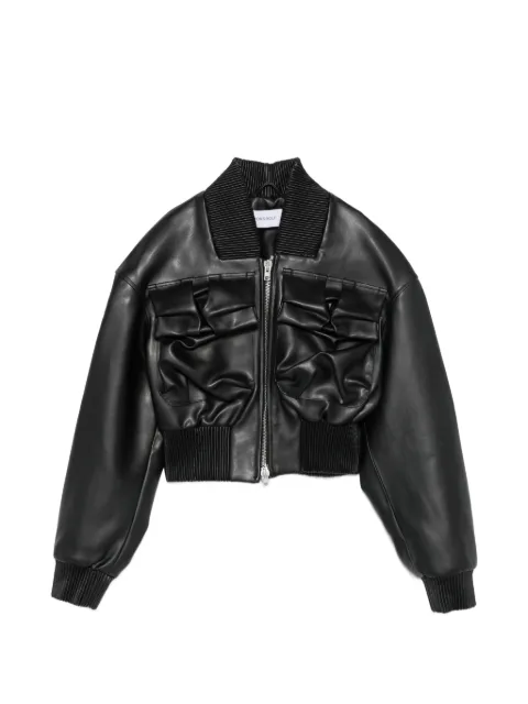 Viktor & Rolf pleated-pocket cropped jacket