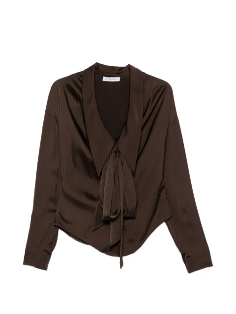 Viktor & Rolf camisa con cuello en V