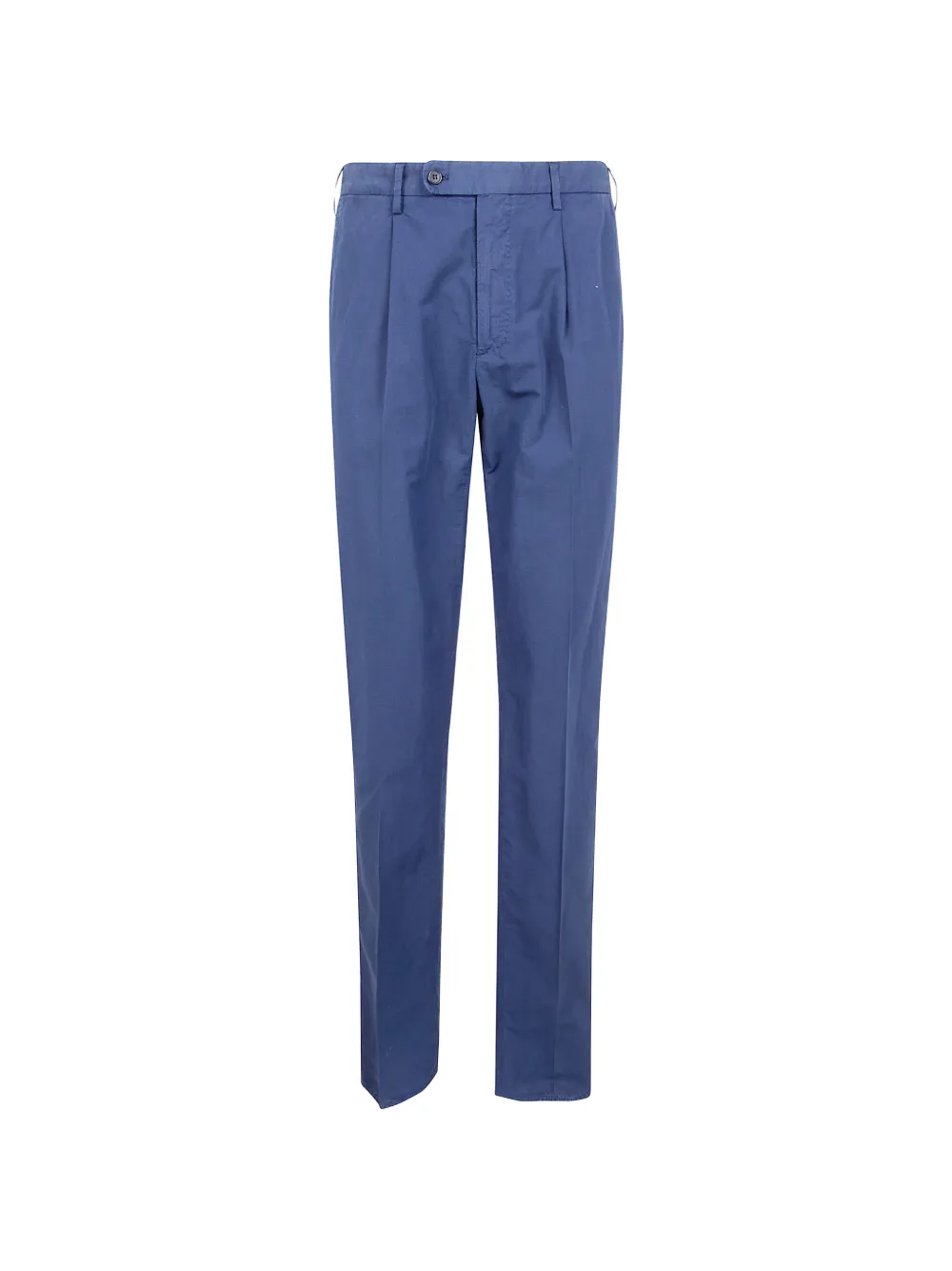 Incotex pleated straight-leg trousers - Blu