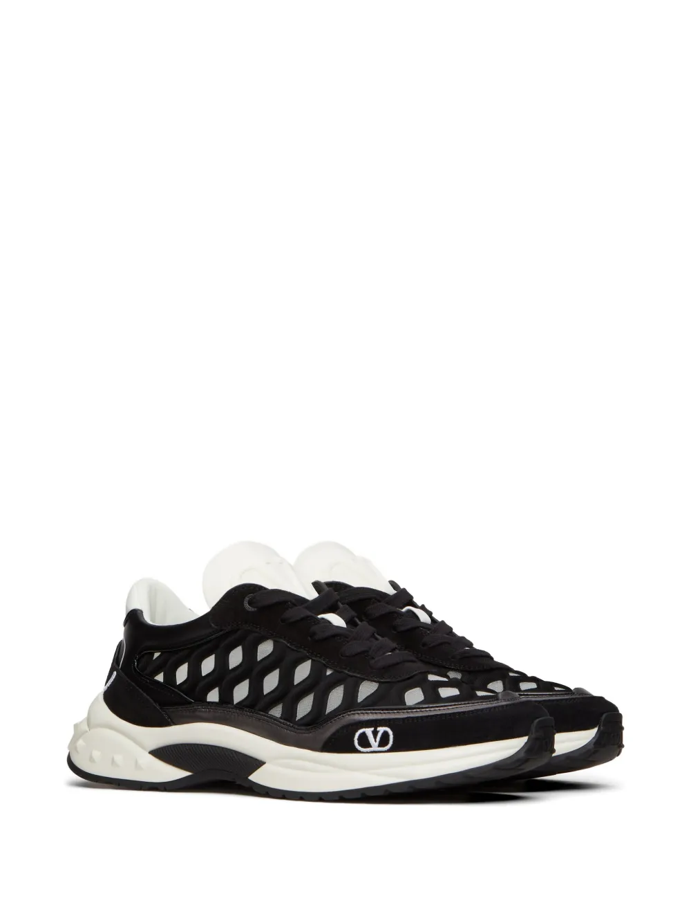 Valentino Garavani Ready Go Runner VLogo Signature sneakers Zwart