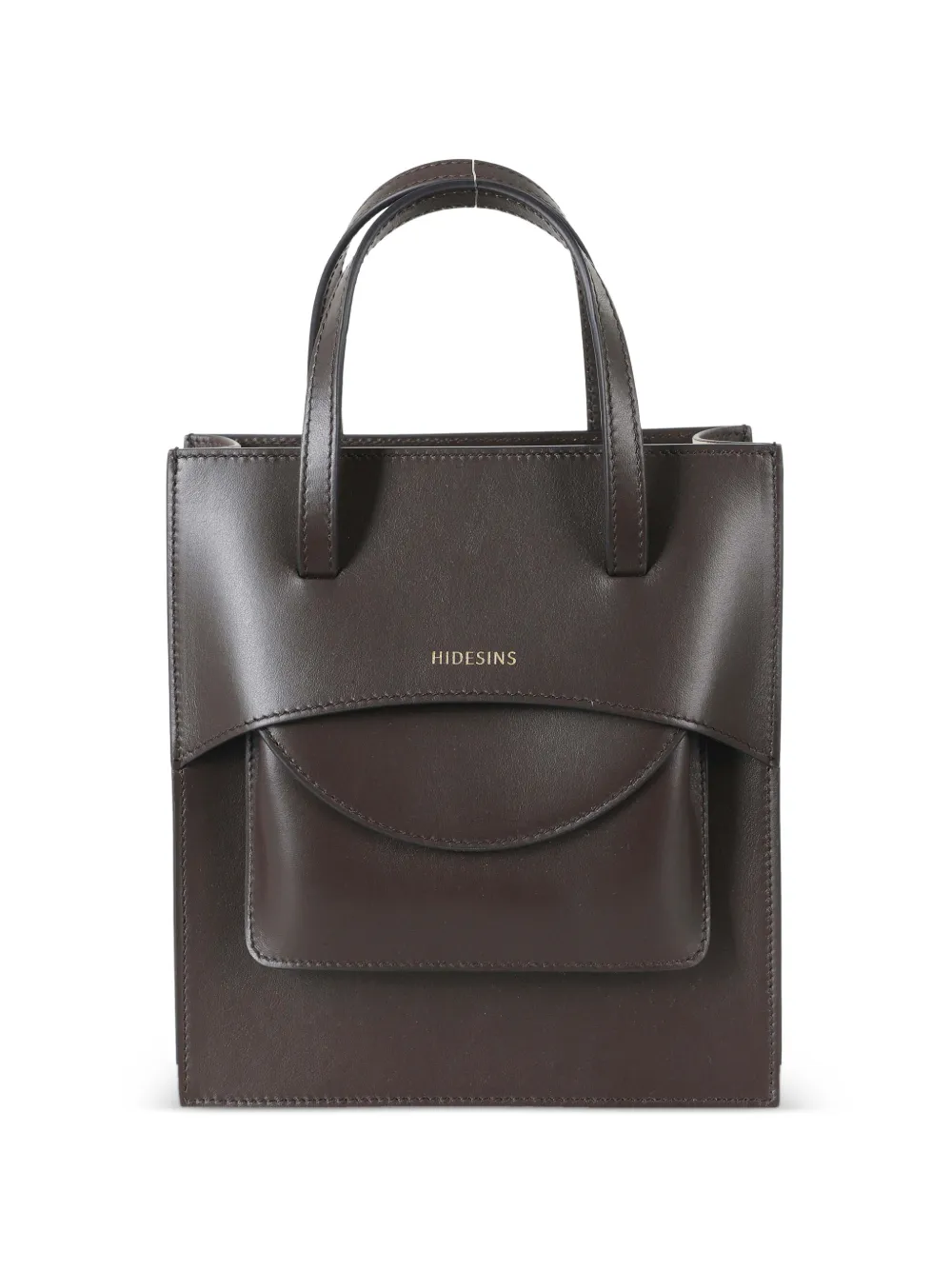 HIDESINS Flap J crossbody bag - Marrone