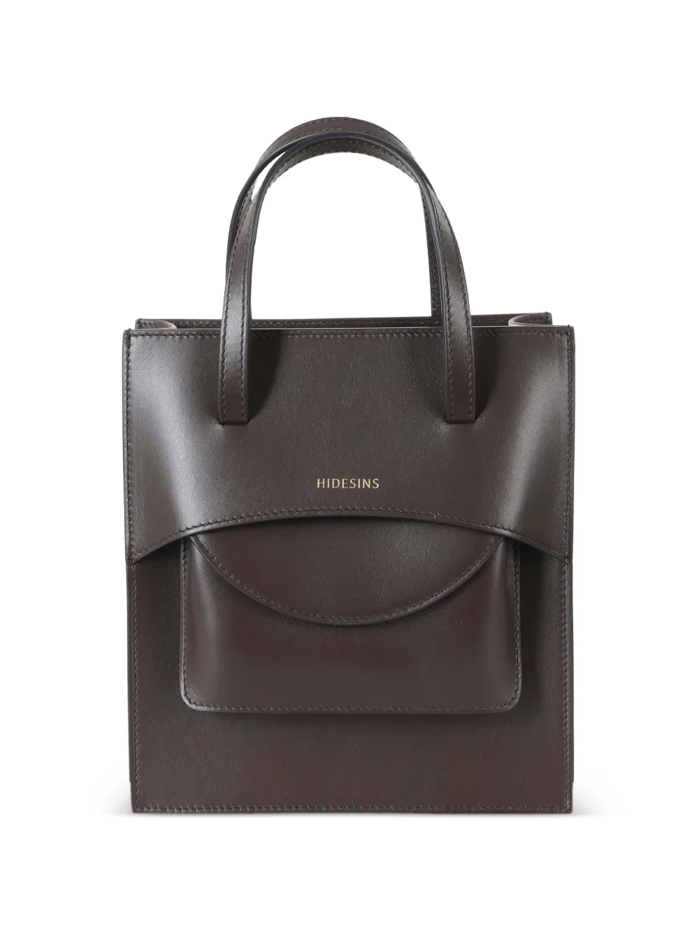 HIDESINS Flap J crossbody bag - Marrone