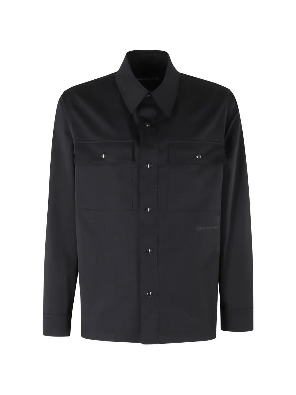 Department 5 flap-pocket shirt jacket - Nero