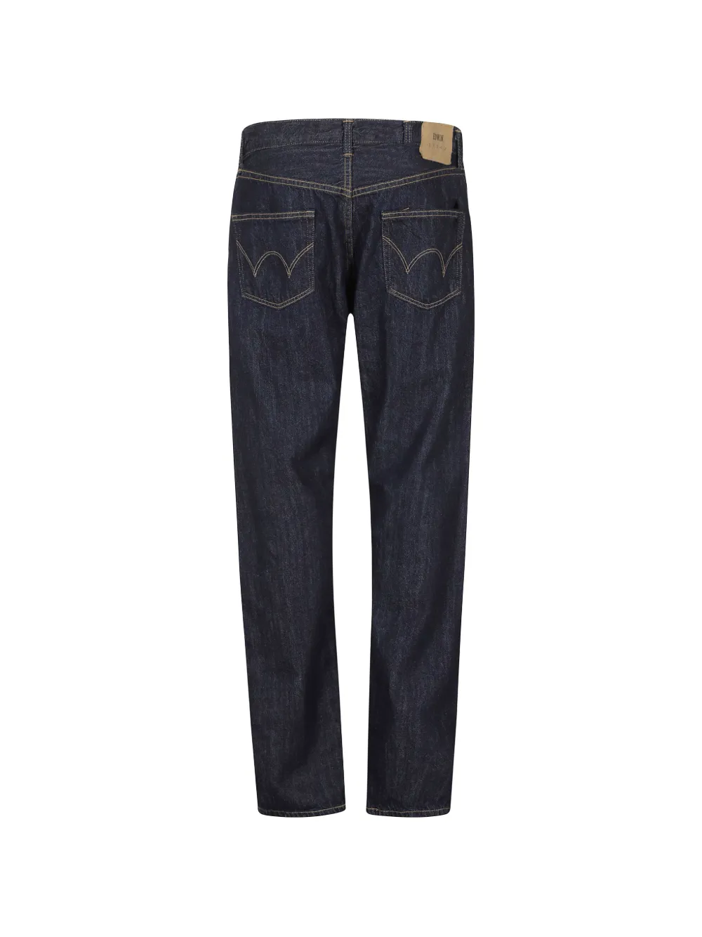  Edwin Contrast-stitch Jeans - Bleu 
