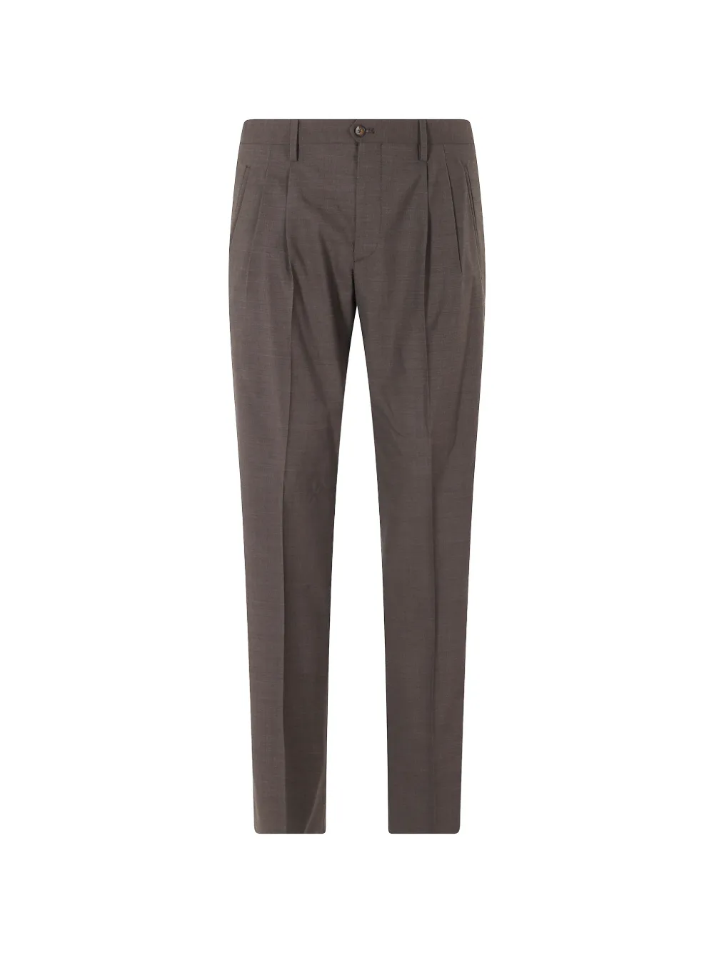 Briglia 1949 pleated trousers - Marrone