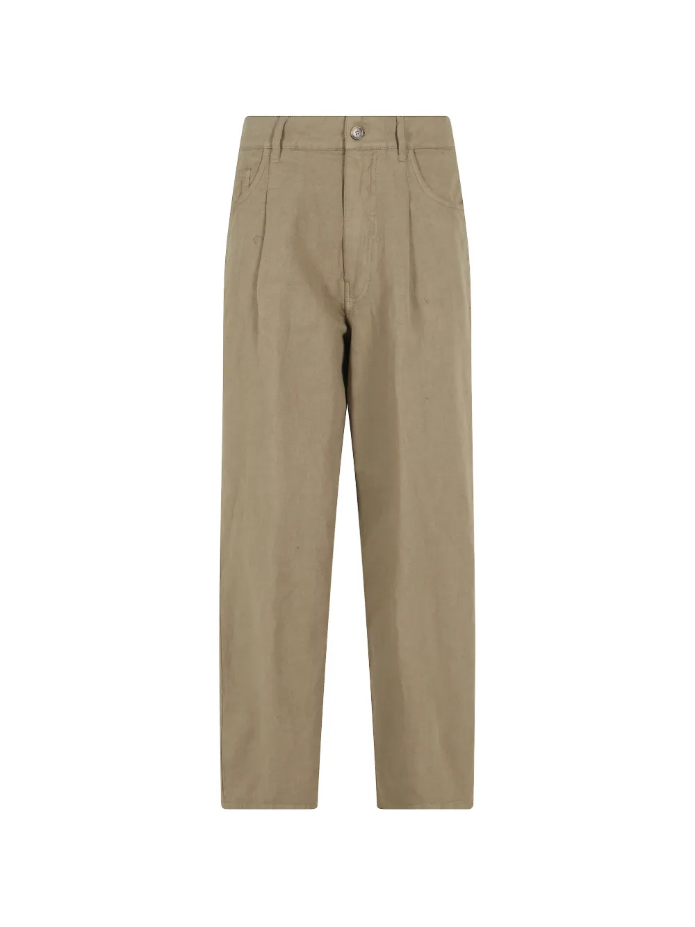 Kiltie pleated tapered trousers - Toni neutri