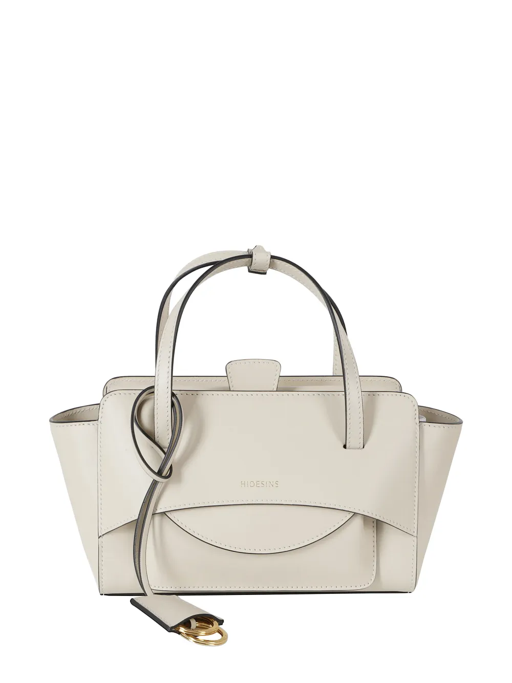 HIDESINS Flap leather tote bag - Giallo