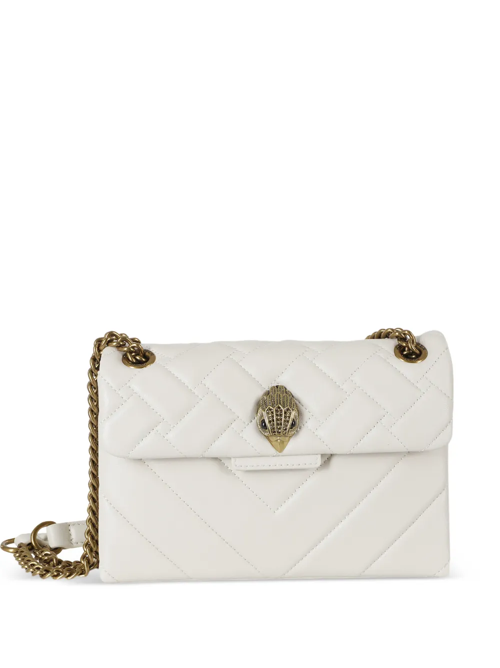Kurt Geiger London Kensington quilted shoulder bag - Bianco