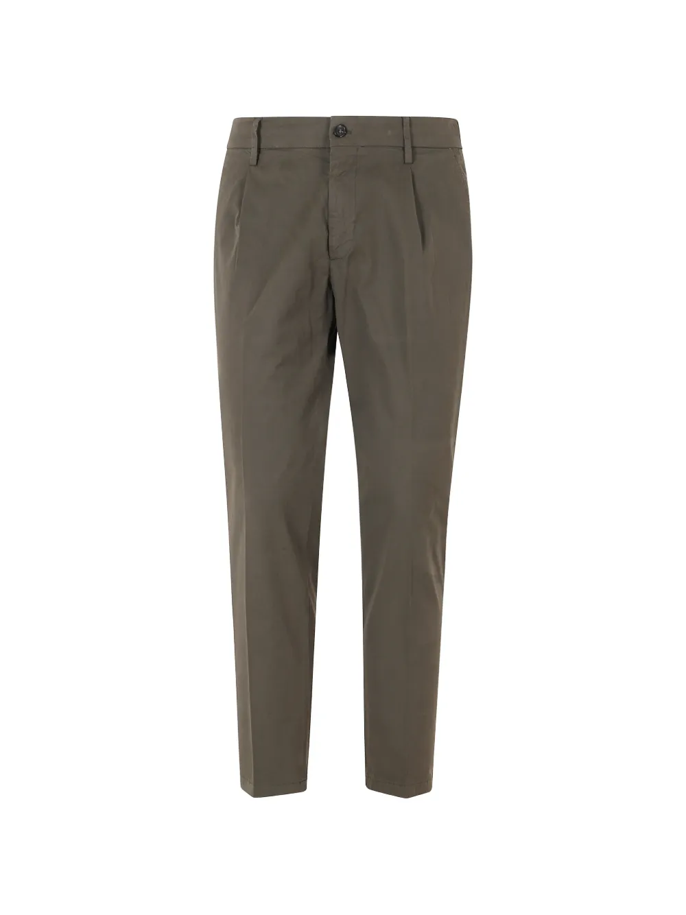 BE ABLE pleated tapered-leg trousers - Verde