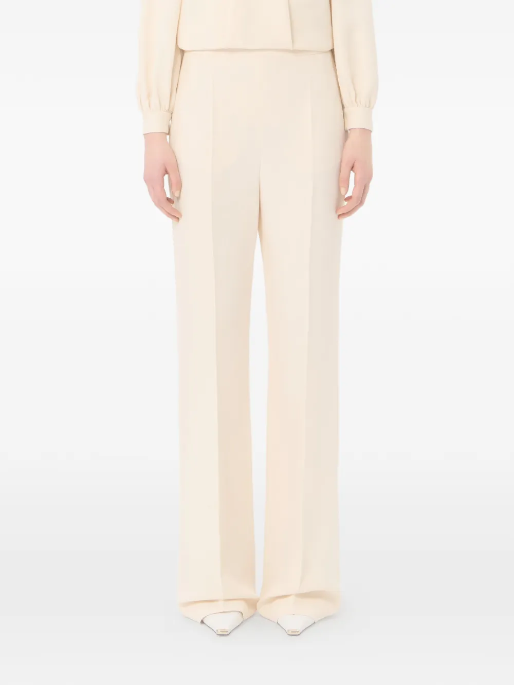 Valentino Garavani Cady Couture broek Beige