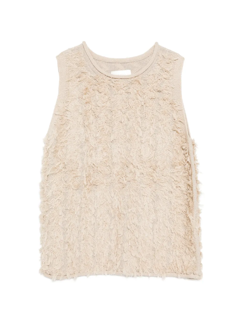 Lauren Manoogian tufted vest - Toni neutri