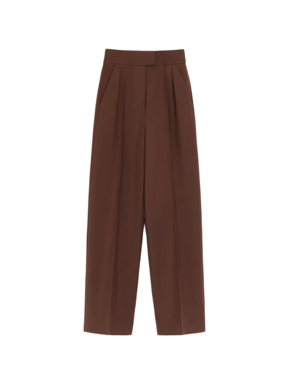 Valentino Garavani British mohair trousers - Marrone