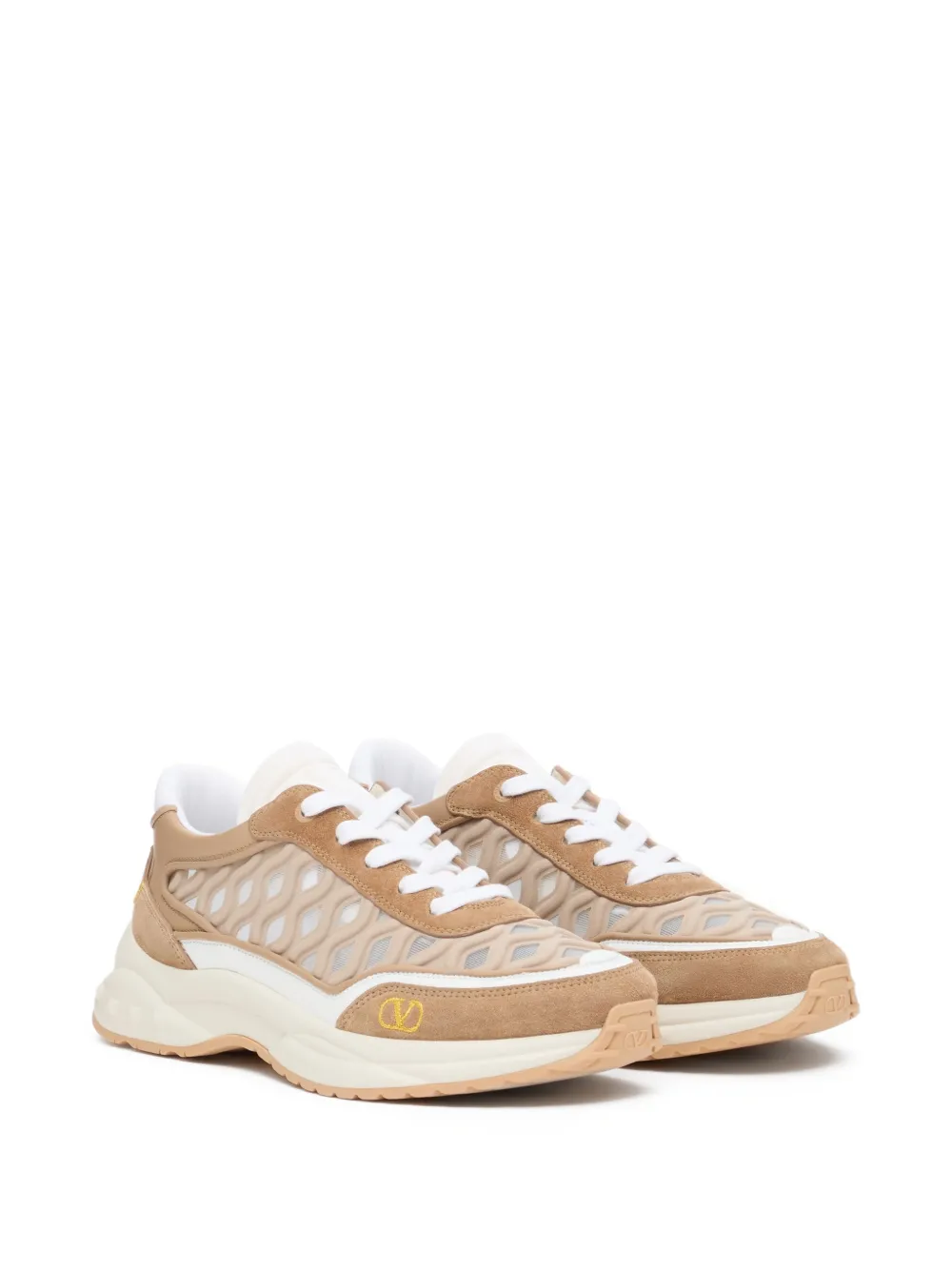 Valentino Garavani Ready Go Runner VLogo Signature sneakers Beige