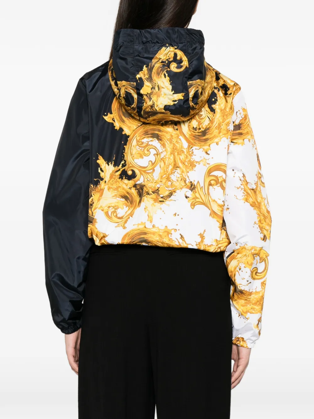 Versace Jeans Couture Jack met barokprint Geel