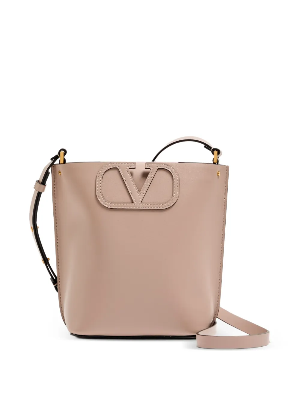 Valentino Garavani Borsa a secchiello Fill Me in pelle di vitello - Rosa