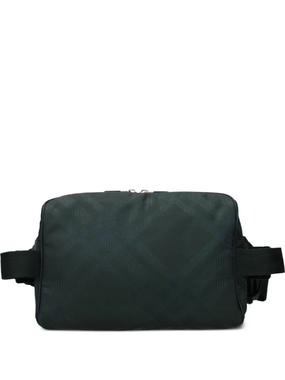 Burberry jacquard check belt bag - Verde