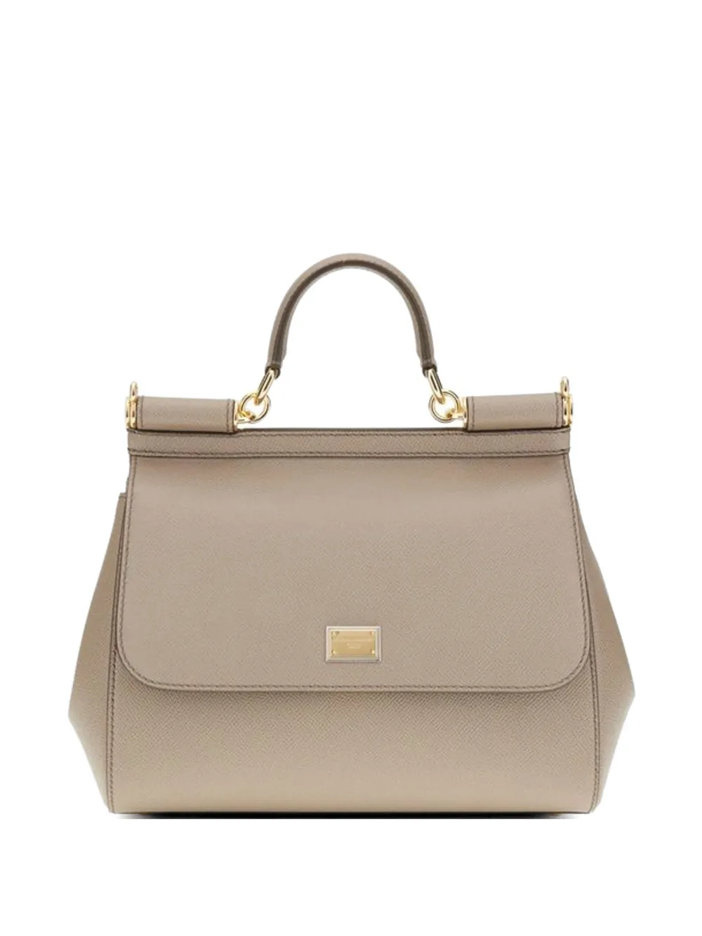 Dolce & Gabbana Große Sicily Tote Bag - Nude