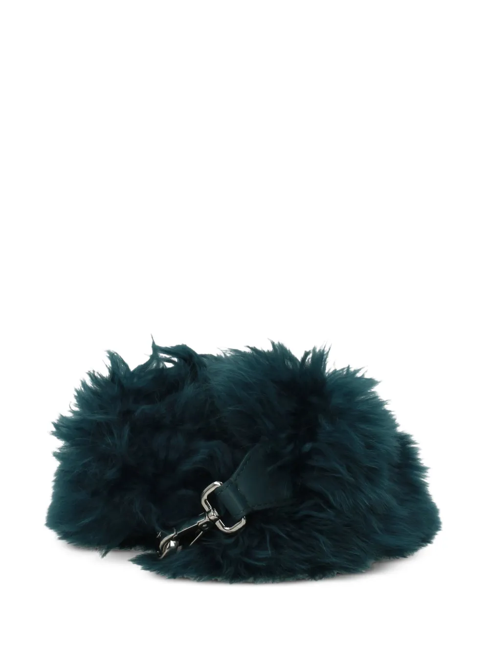 FENDI faux-fur shoulder bag - Grün