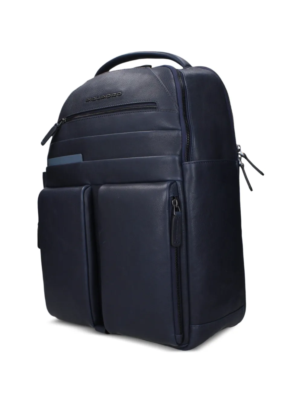 PIQUADRO PQBios leren rugzak Blauw