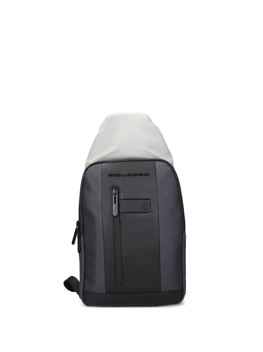 PIQUADRO logo-detail sling backpack - Grigio