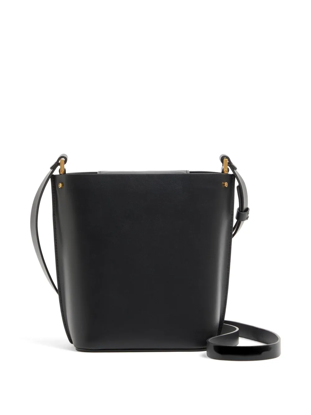 Valentino Garavani Fill Me kleine kalfsleren bucket-tas Zwart