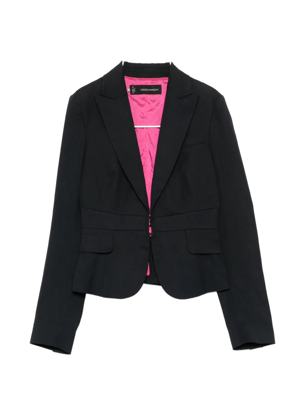 DSQUARED2 peak-lapel single-breasted blazer - Nero