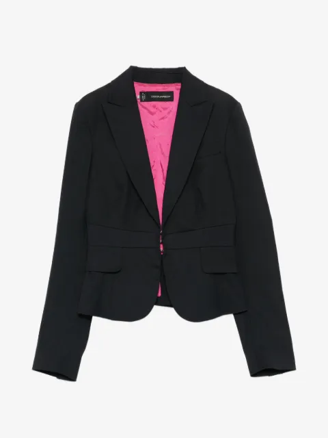 DSQUARED2 peak-lapel single-breasted blazer