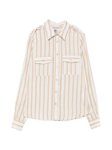Semicouture Kylie striped shirt
