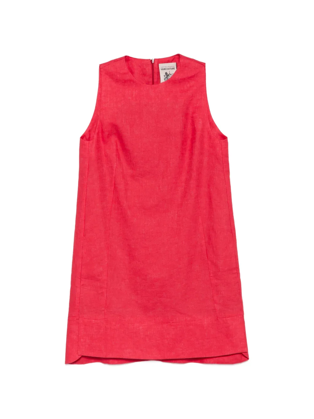 Semicouture Sheena sleeveless shift mini dress - Rosa