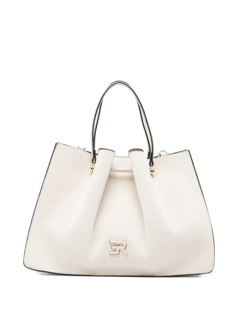 ERMANNO FIRENZE  bolso shopper Anora grande con placa del logo