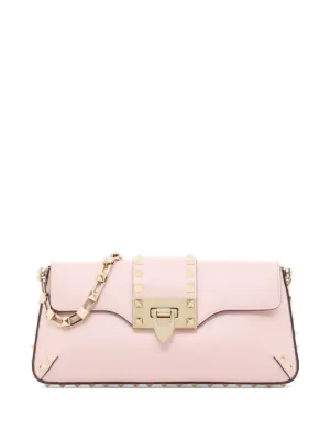 【新品】VALENTINO スタッズ付きショルダーバッグ ピンク valentino garavani - 【美品】ヴァレンティノ バレンチノ VALENTINO