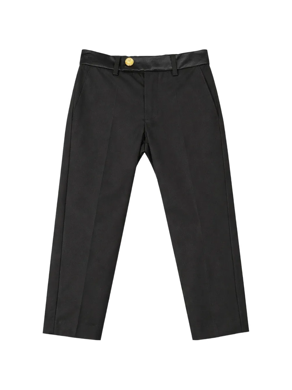 Balmain Kids button-up trousers - Schwarz