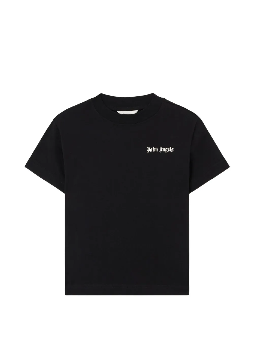 Palm Angels Kids logo-print T-shirt - Nero