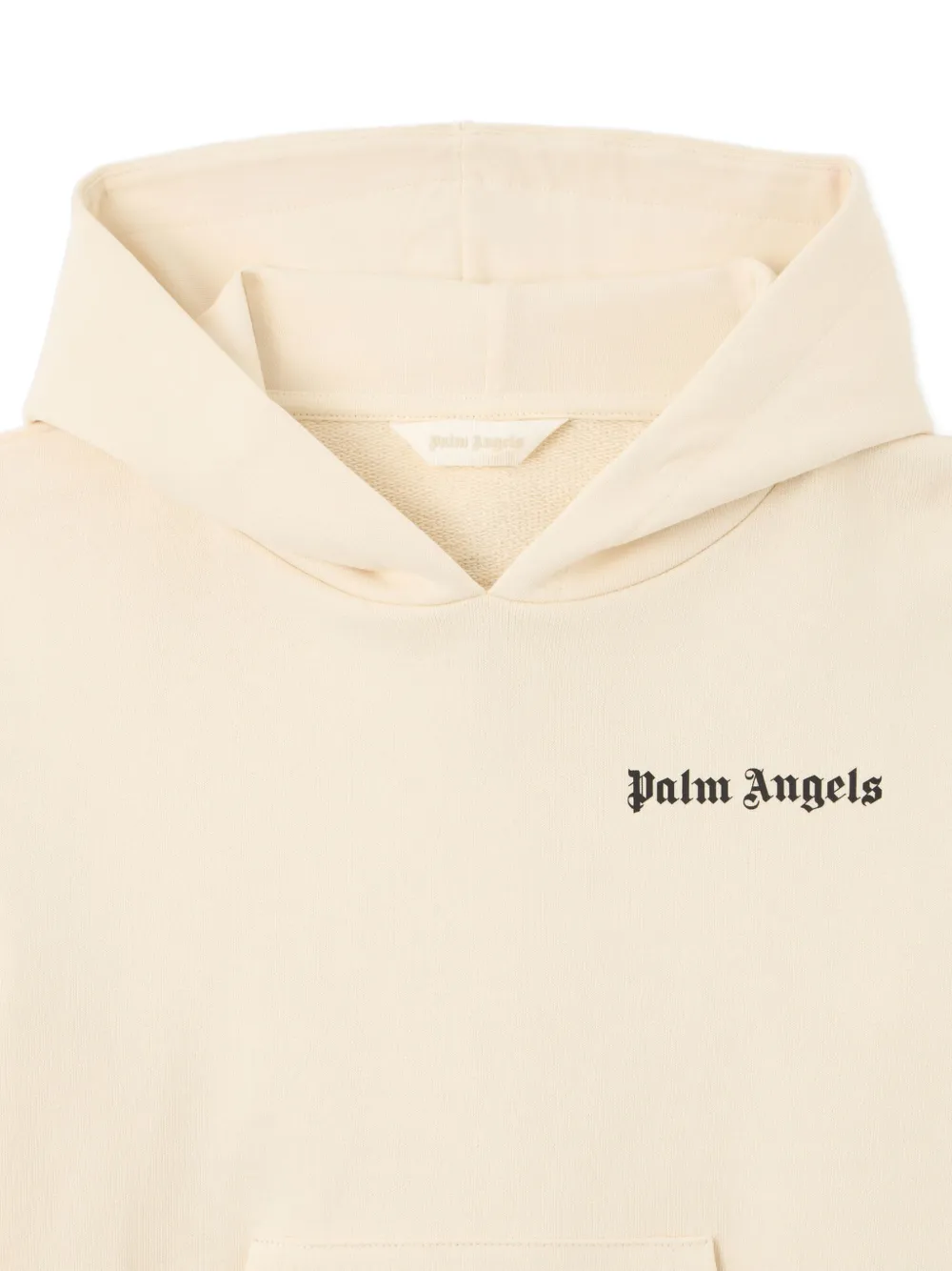 Palm Angels Kids Oversized hoodie Beige