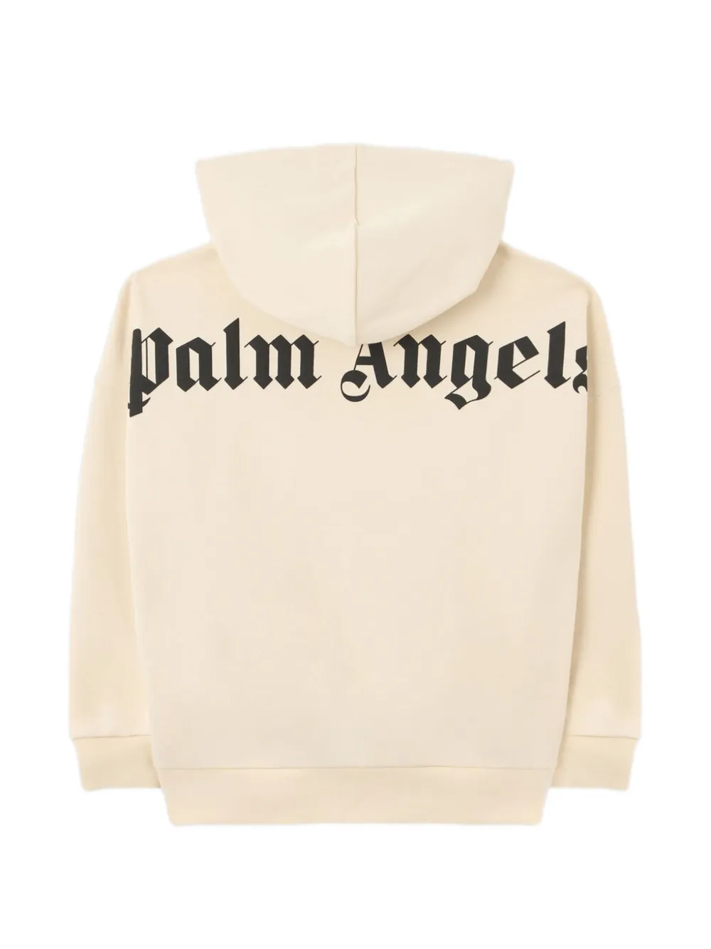 Palm Angels Kids Oversized hoodie Beige