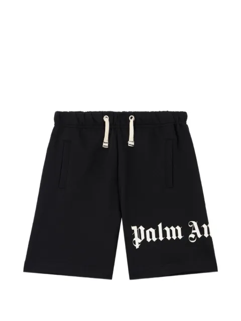 Palm Angels Kids bermudas con cordones y logo