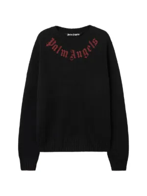 Martine Rose ロゴプリント クルーネック ニット セーター M