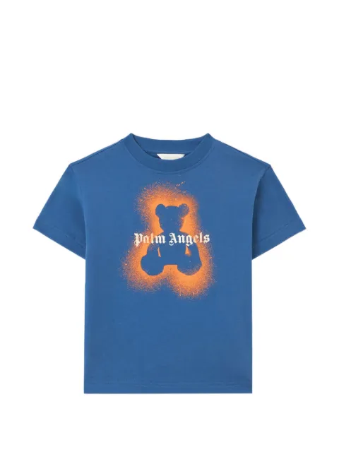 Palm Angels Kids playera con motivo Spray Bear