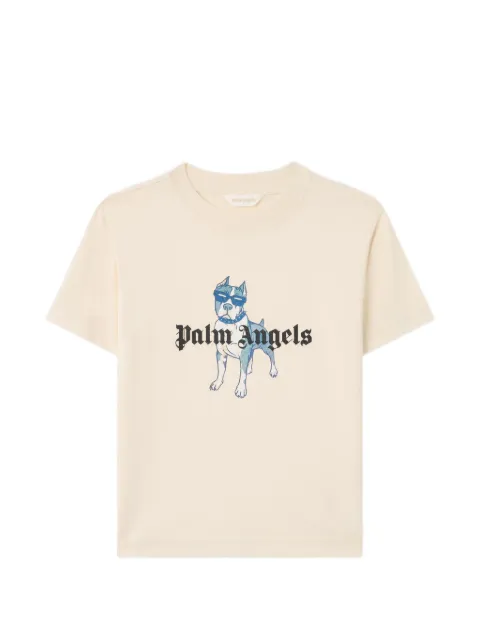 Palm Angels Kids logo-print T-shirt