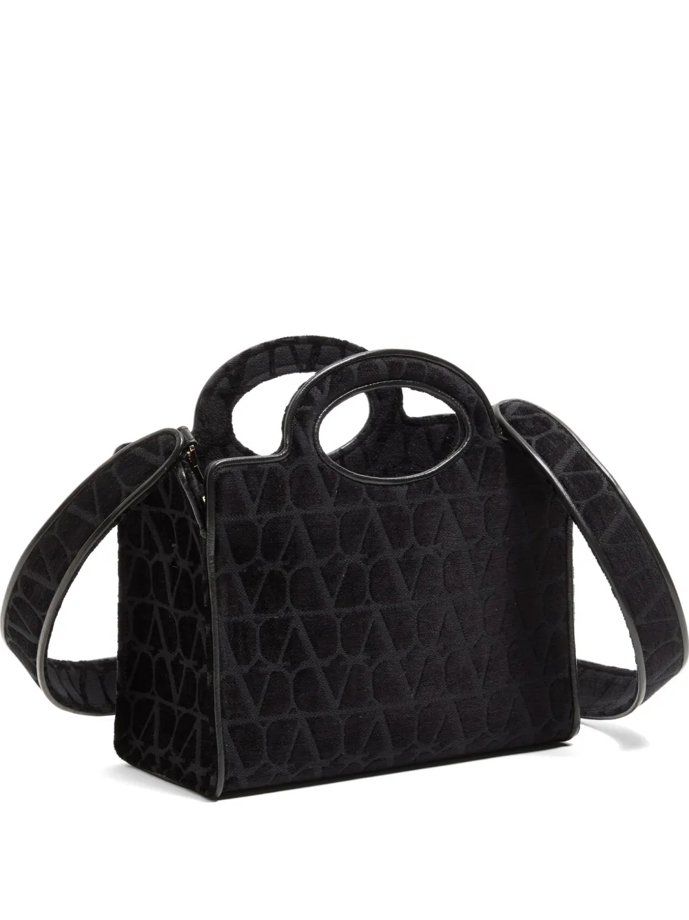 Valentino Garavani Toile Iconographe kleine shopper Zwart