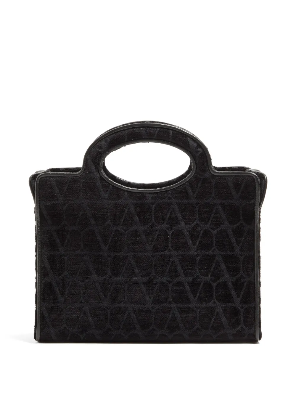 Valentino Garavani Toile Iconographe kleine shopper Zwart