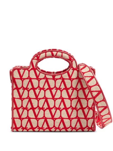 Valentino Garavani tote Toile Iconographe pequeña