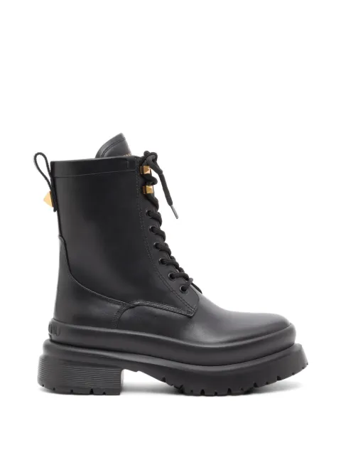 Valentino Garavani Anfibi Roman Stud in pelle di vitello 50mm