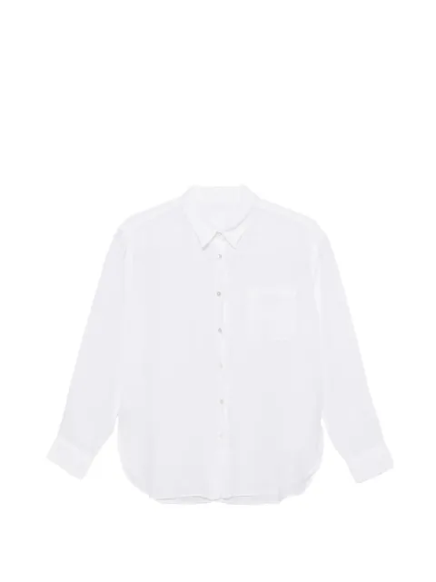 120% Lino long-sleeve linen shirt