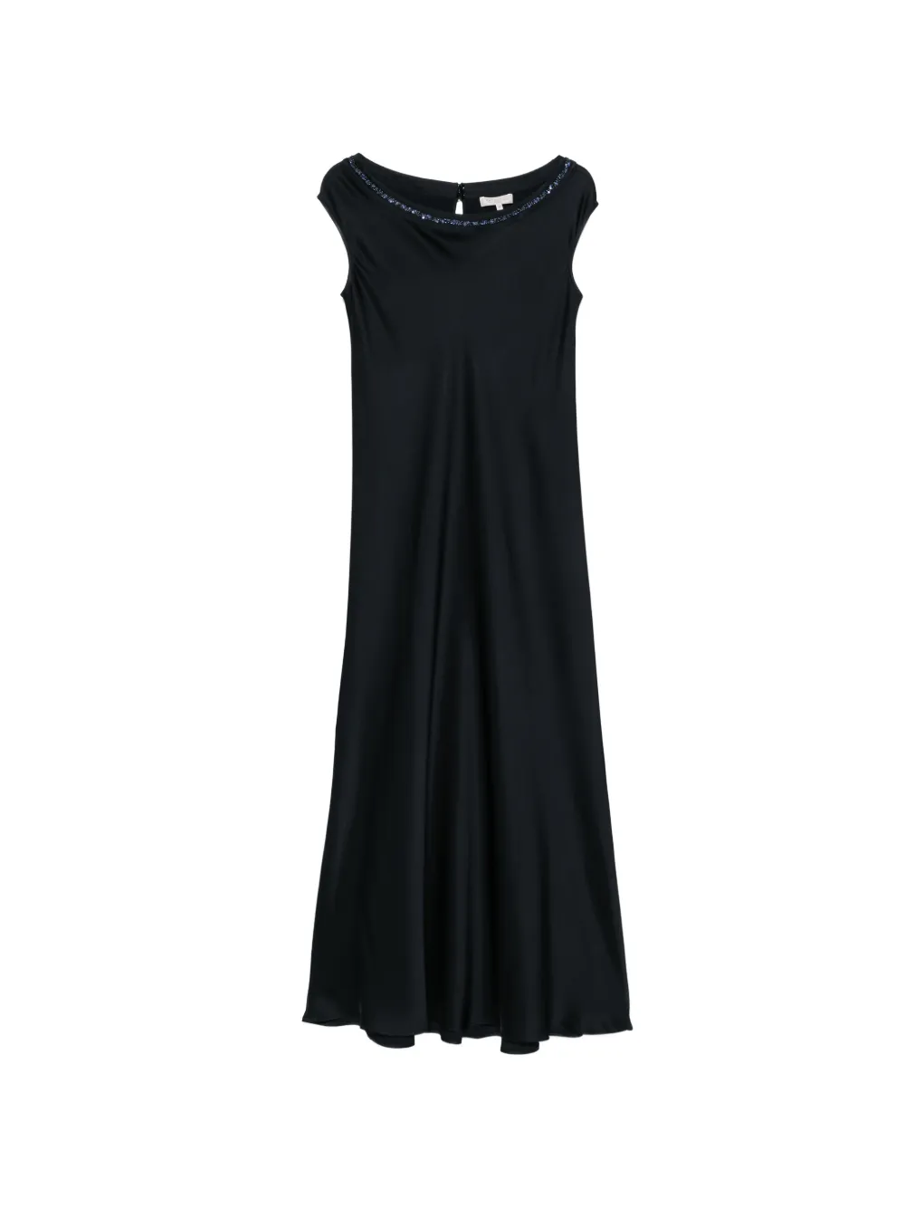 Antonelli sequin-embellished sleeveless maxi dress - Blue