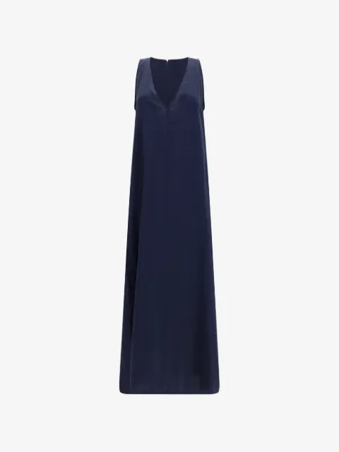 Cruna Lauren sleeveless V-neck dress