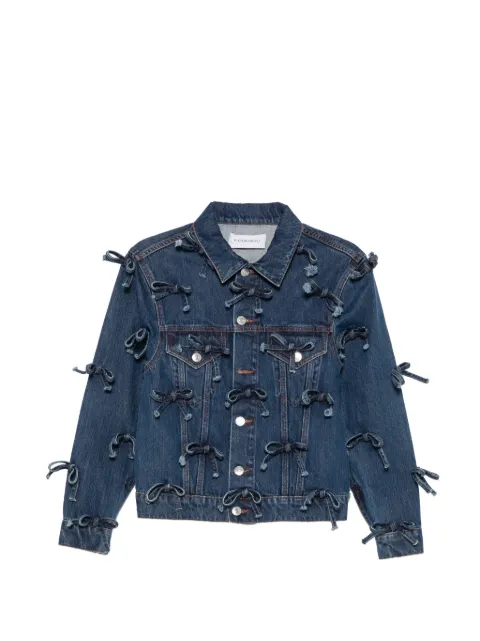 Viktor & Rolf bow-embellished denim jacket
